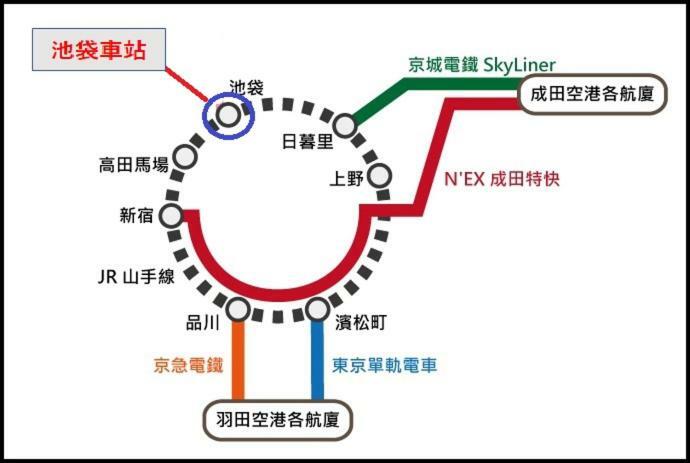 Ikebukuro Colorbee Hostela Prefektura Tokio Exteriér fotografie